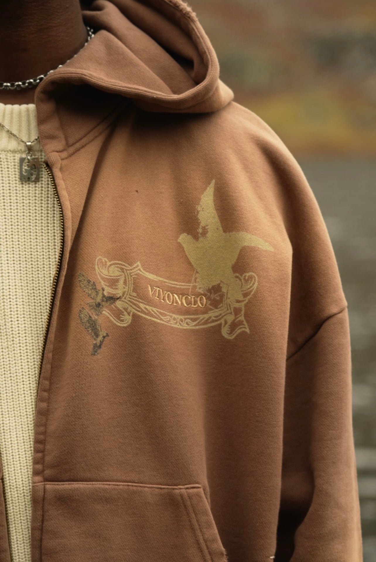 Lost Chapter Cropped Hoodie