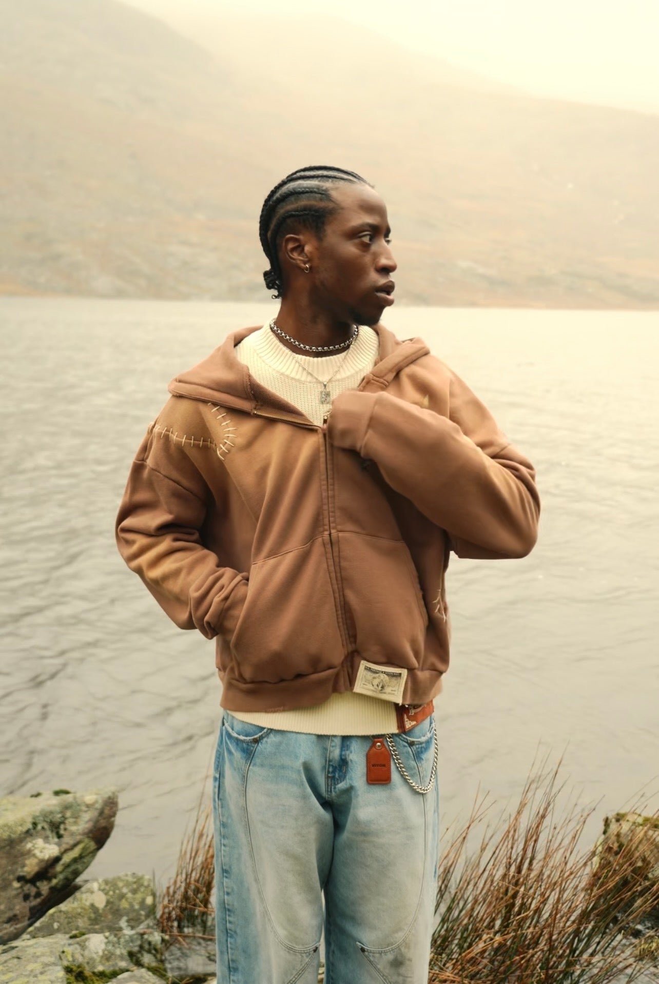 Lost Chapter Cropped Hoodie