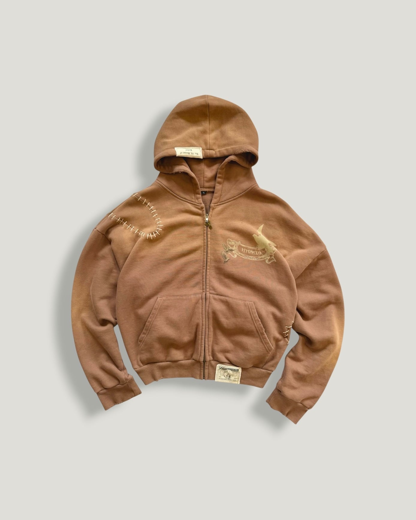Lost Chapter Cropped Hoodie
