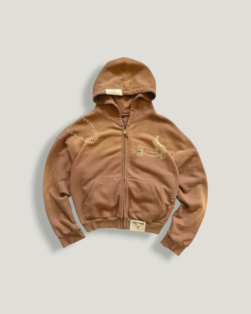 Lost Chapter Cropped Hoodie