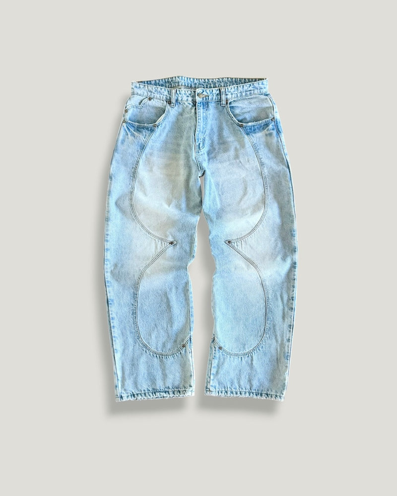 Lost Chapter Faded Jeans